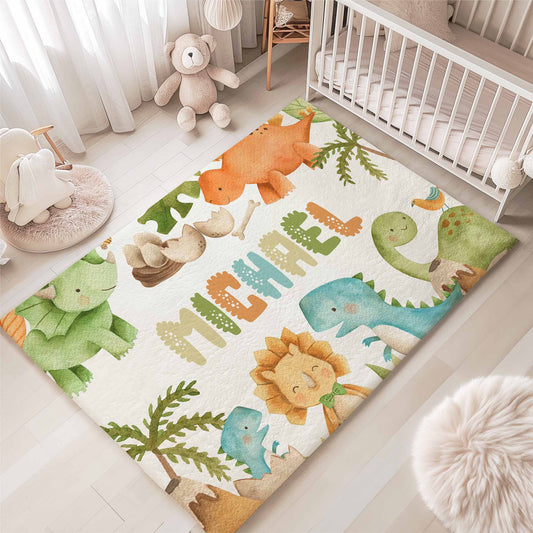 Little Dinosaur Nursery Rug