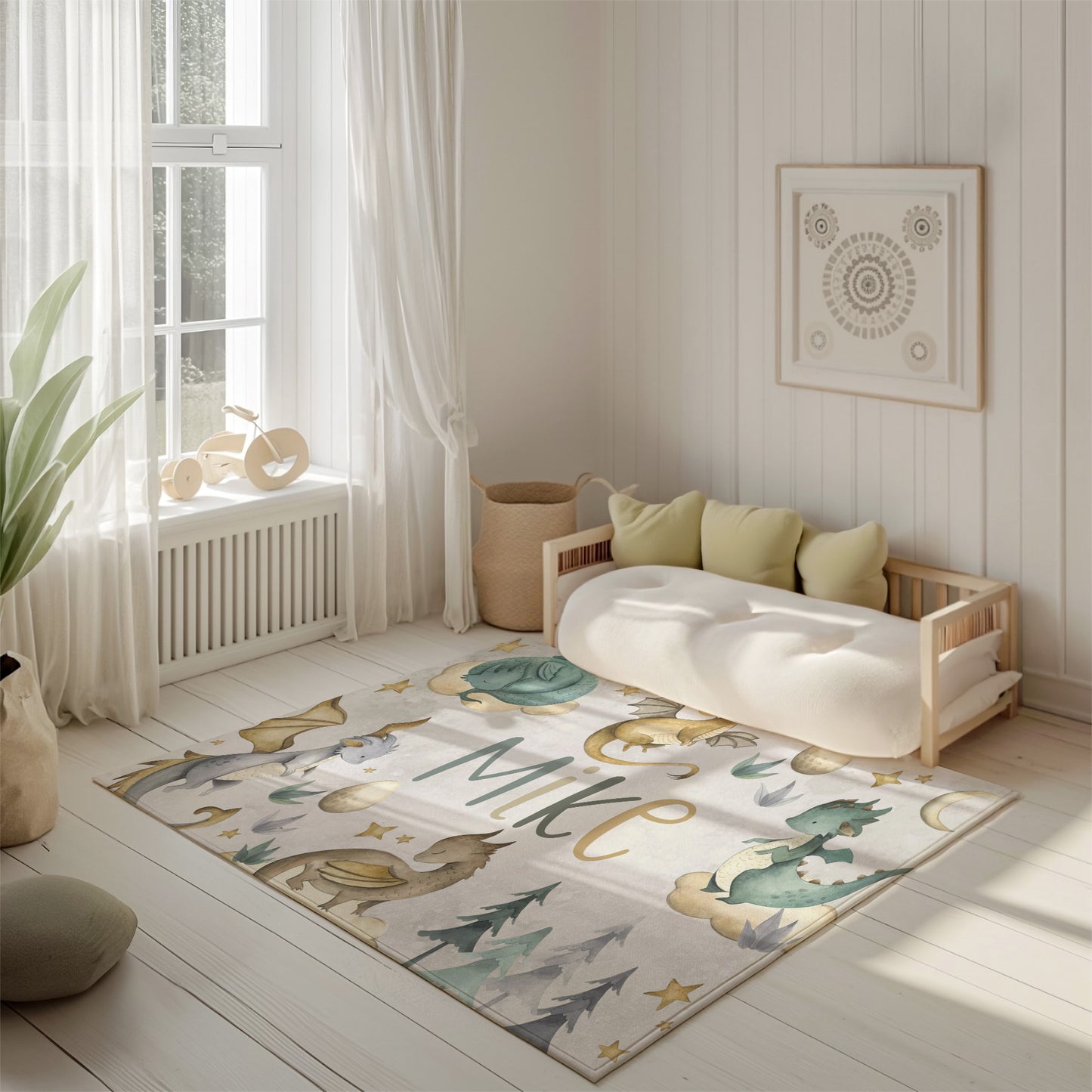 Dragon Nursery Rug