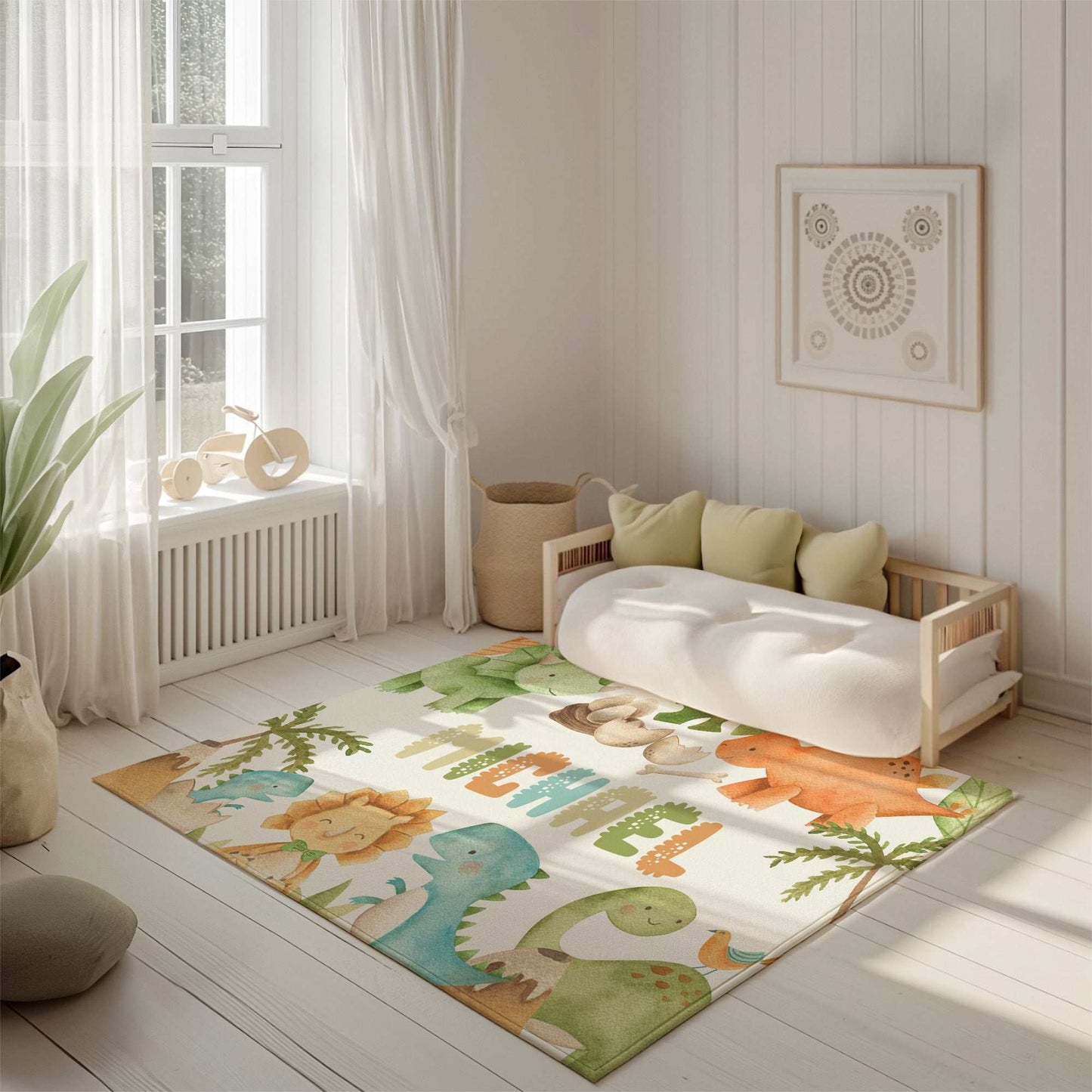 Little Dinosaur Nursery Rug