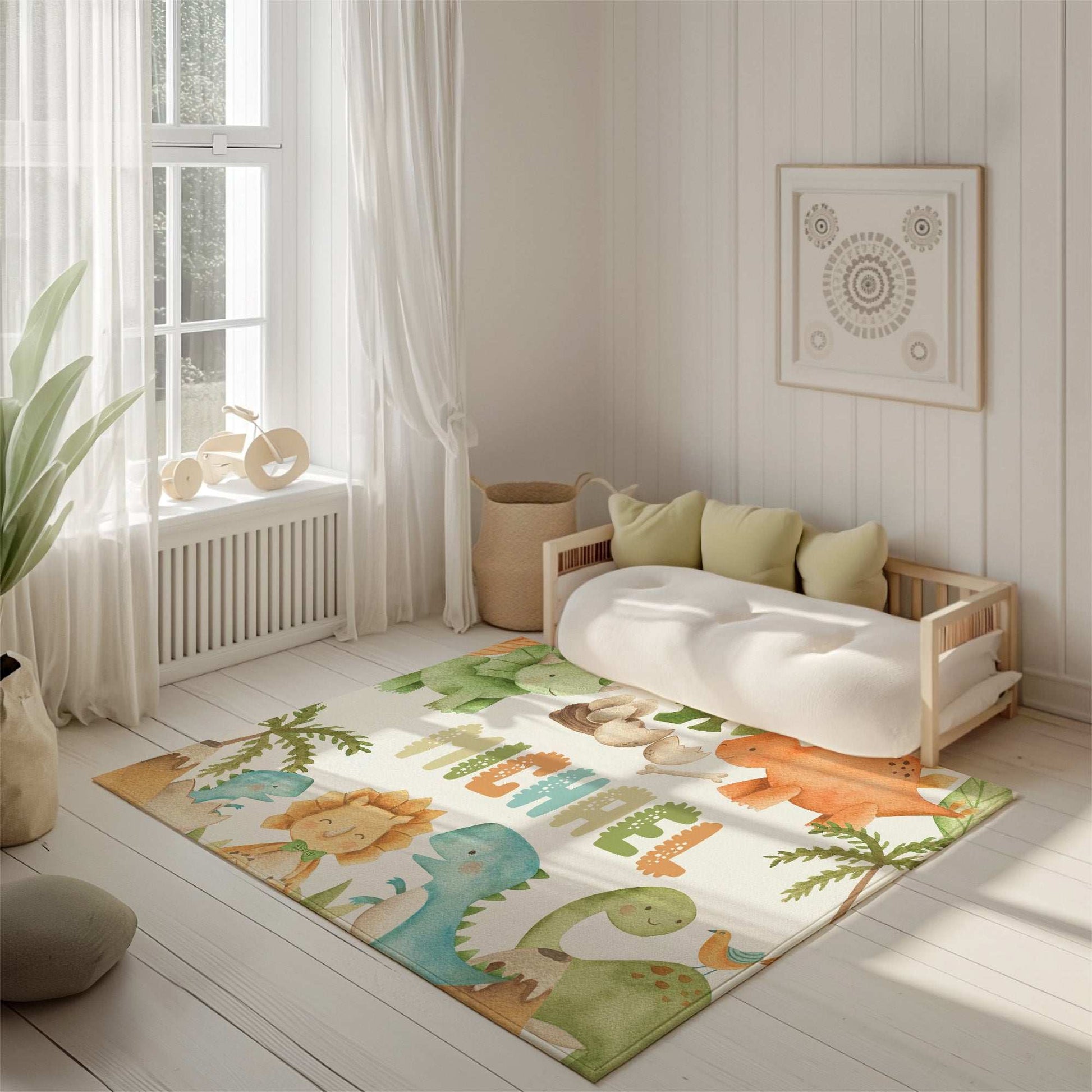 Little Dinosaur Nursery Rug