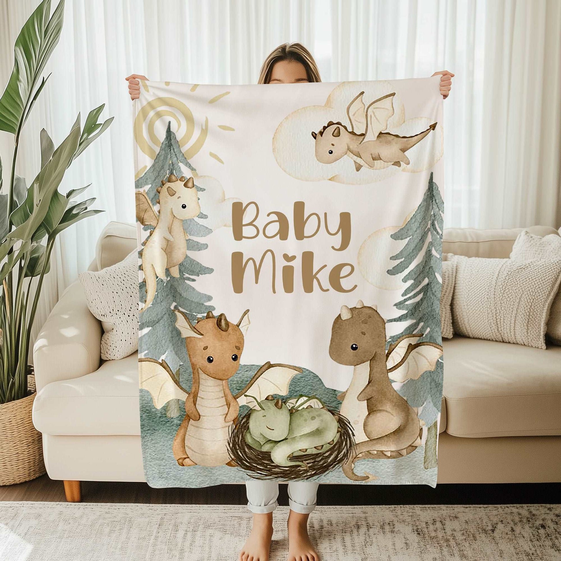 Dragon Baby Blanket