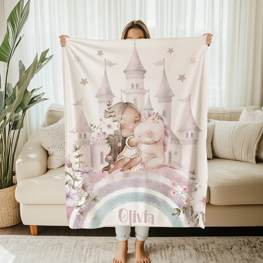 Princess Unicorn Blanket