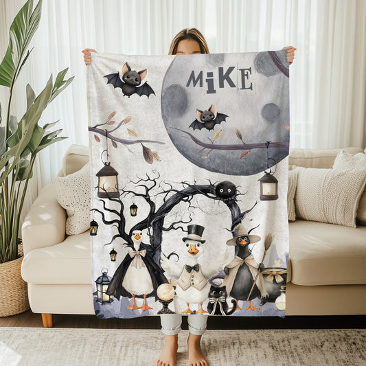 Halloween Goose Blanket