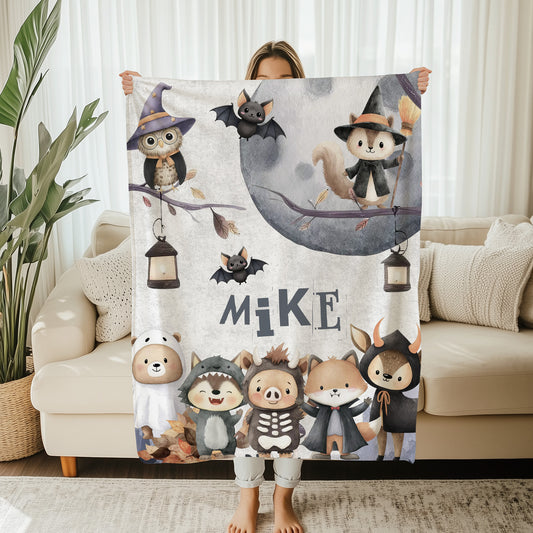 Halloween Animals Blanket