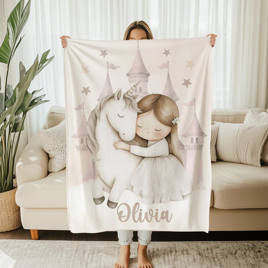 Princess Unicorn Blanket