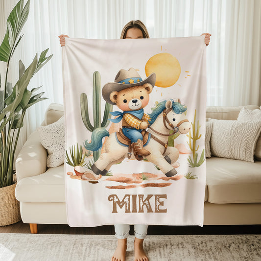 Cowboy Horse Blanket