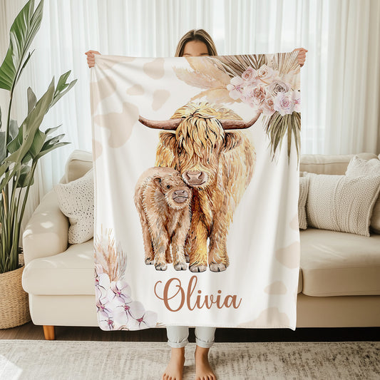 Highland Cow Blanket