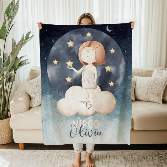 Virgo Zodiac Blanket