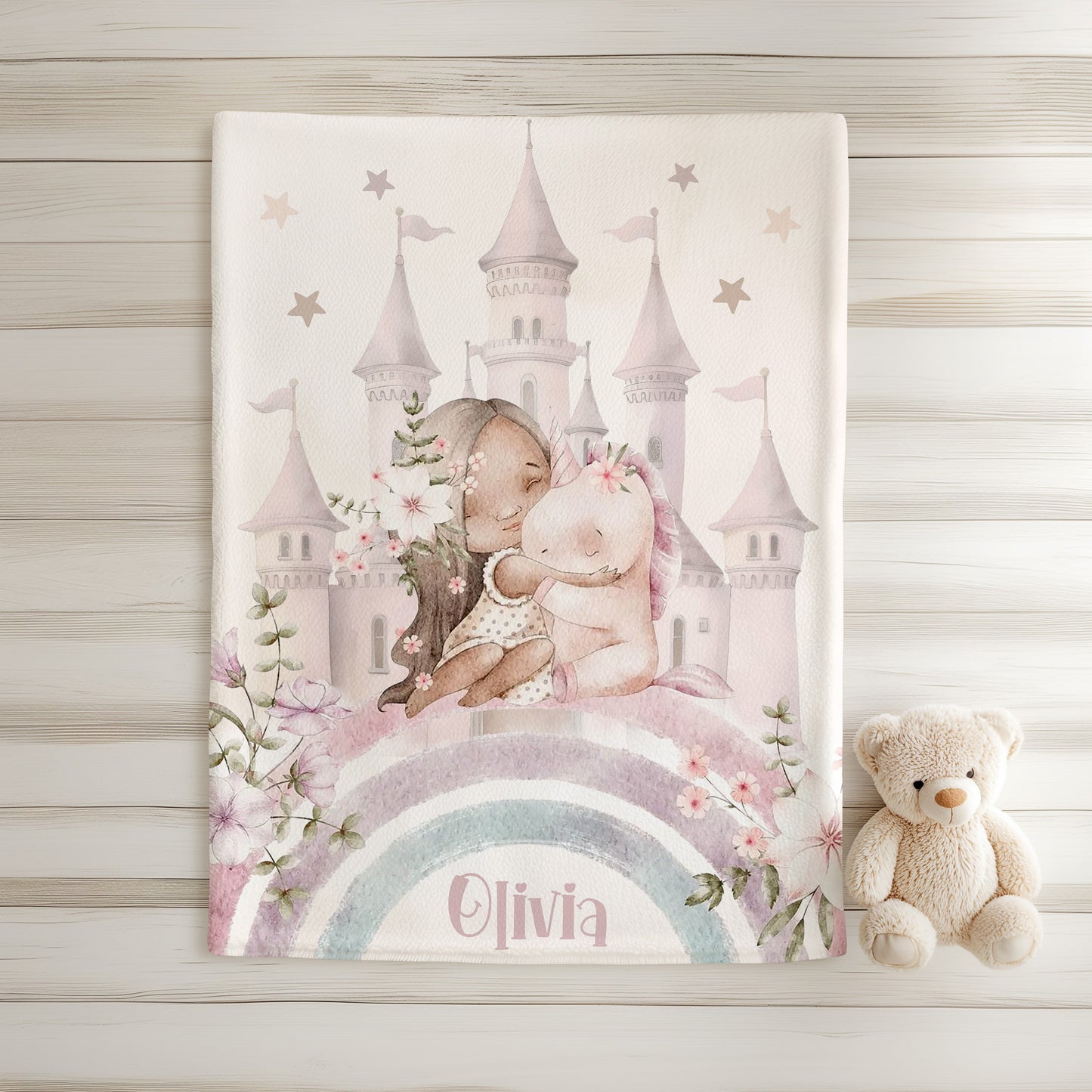 Princess Unicorn Blanket