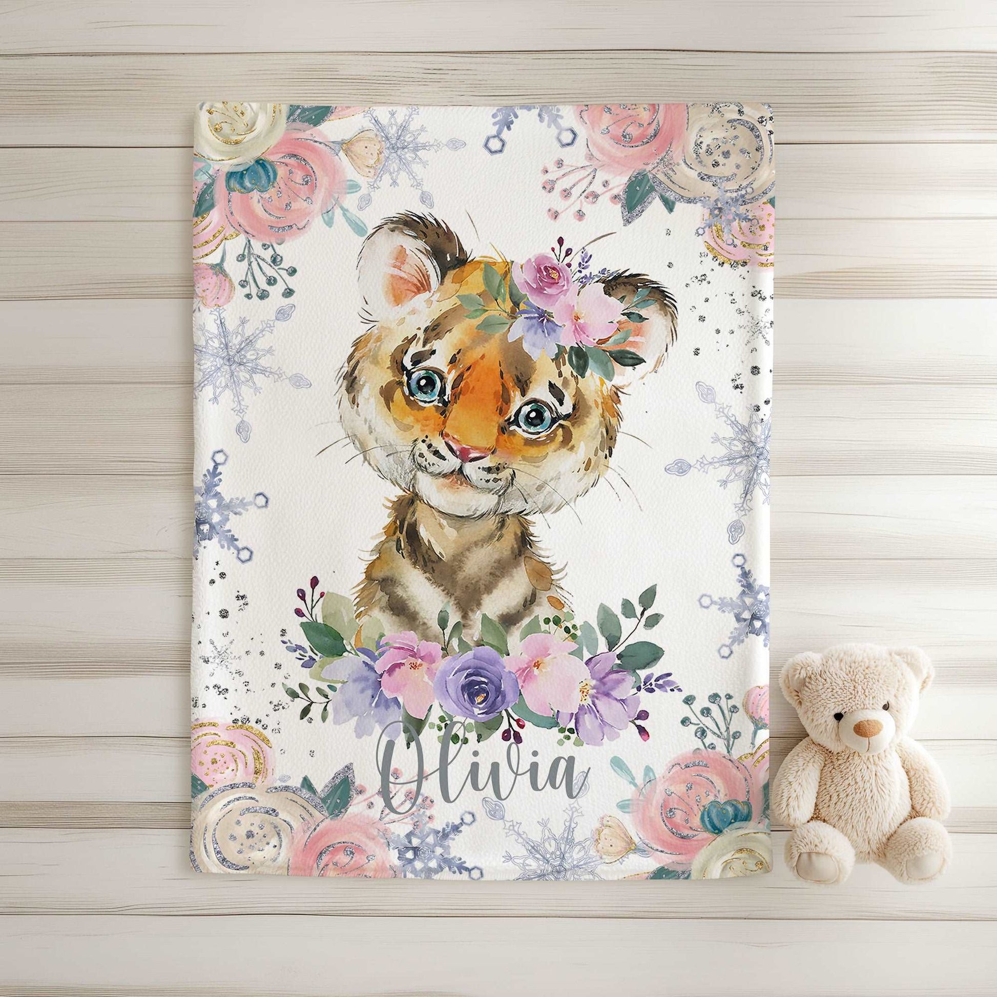 Tiger Baby Blanket