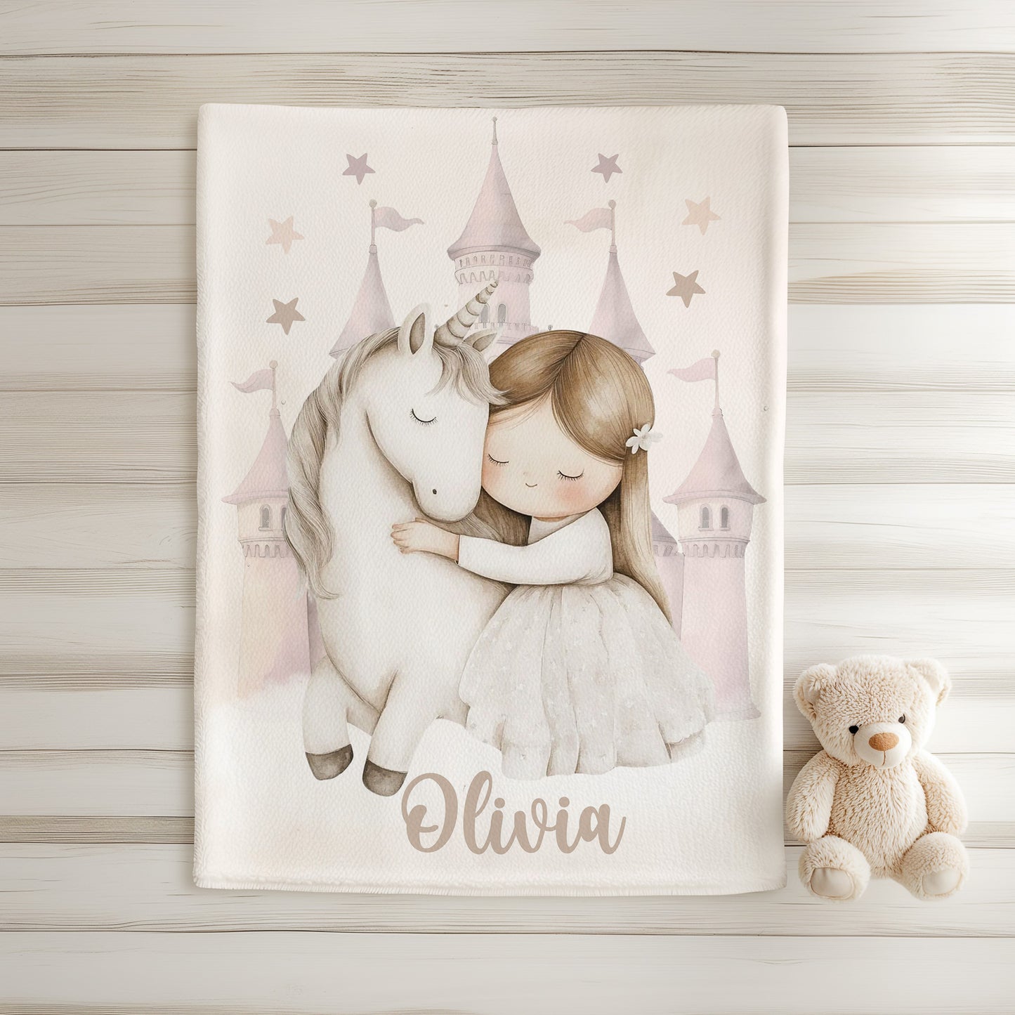 Princess Unicorn Blanket