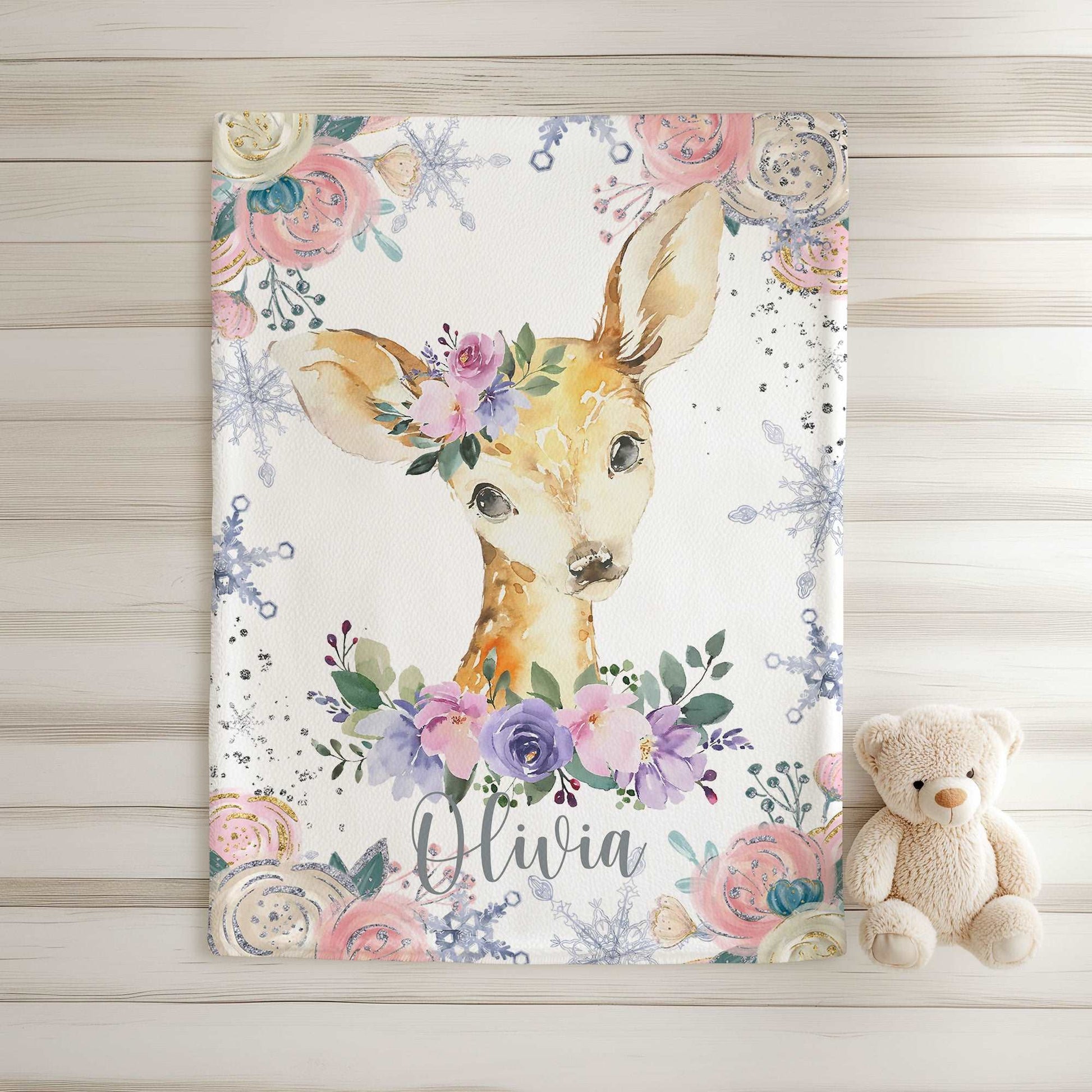 Deer Baby Blanket