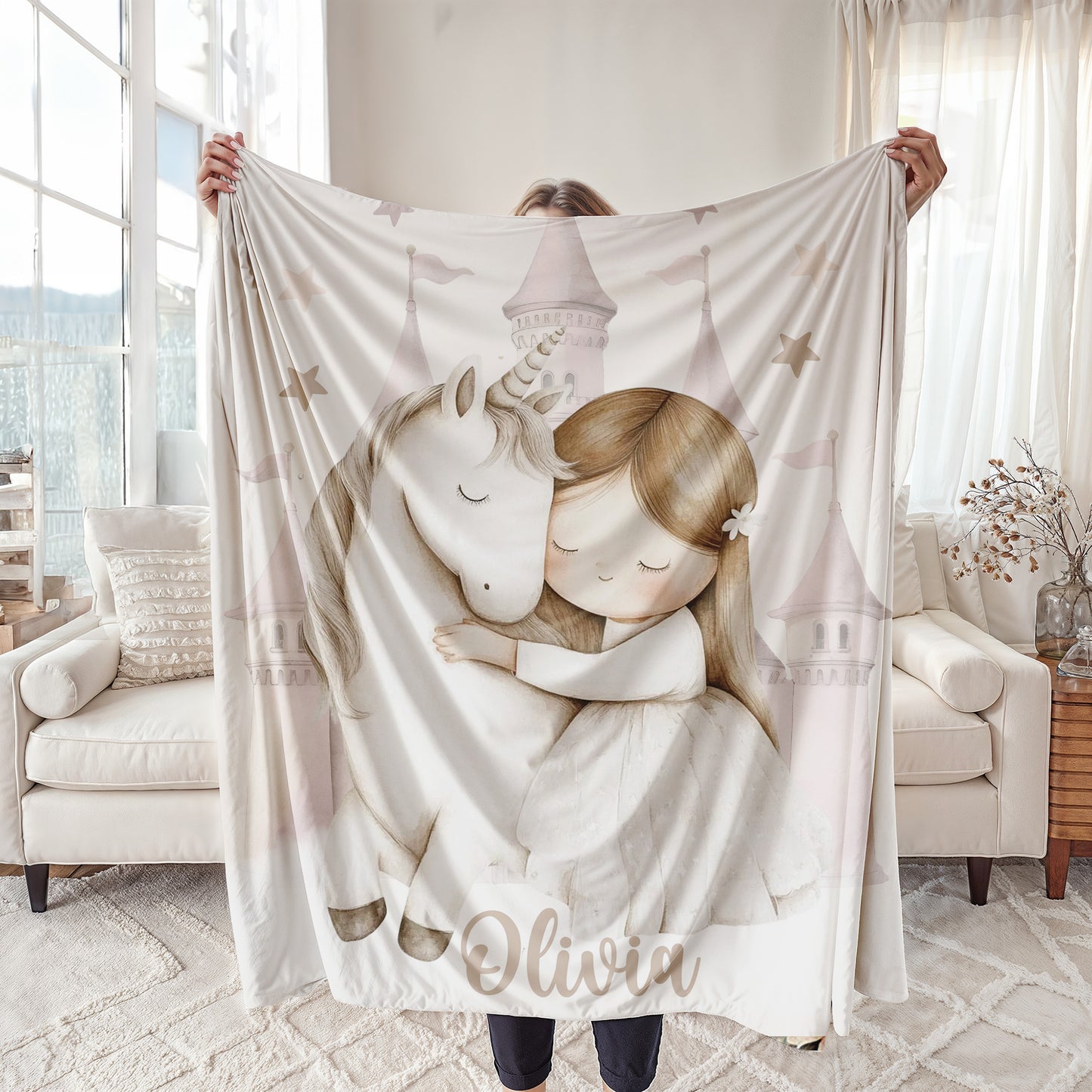 Princess Unicorn Blanket