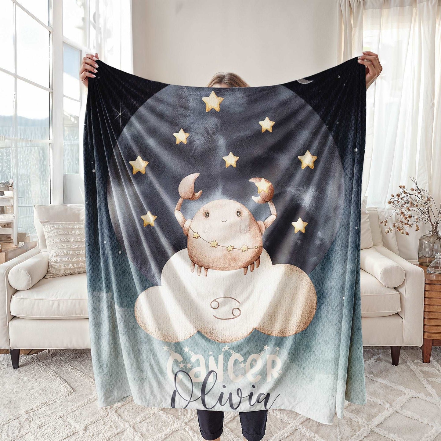 Cancer Zodiac Blanket