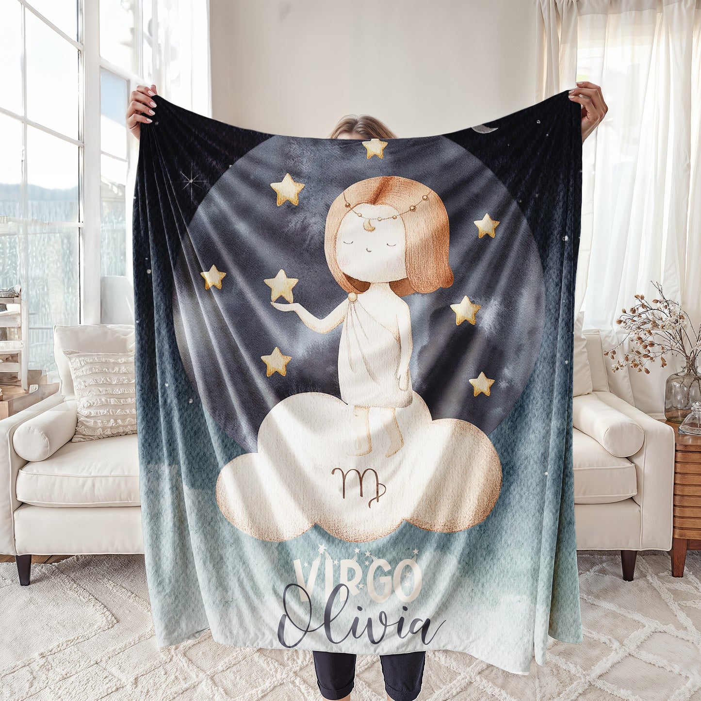 Virgo Zodiac Blanket