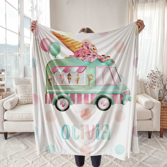 Ice Cream Van Blanket