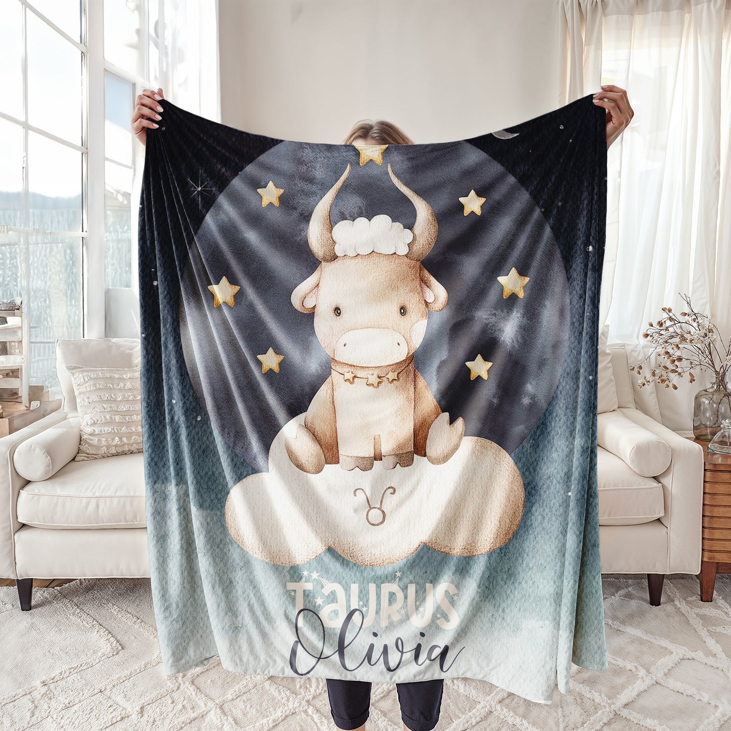 Taurus Zodiac Blanket