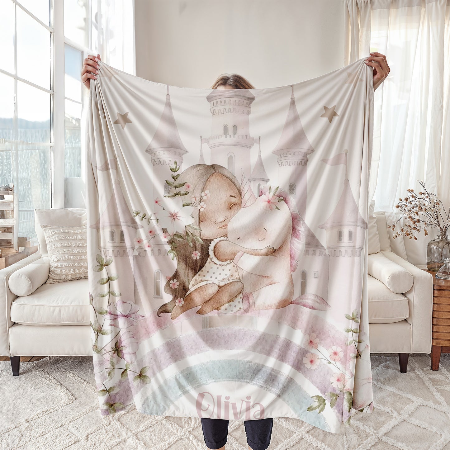Princess Unicorn Blanket