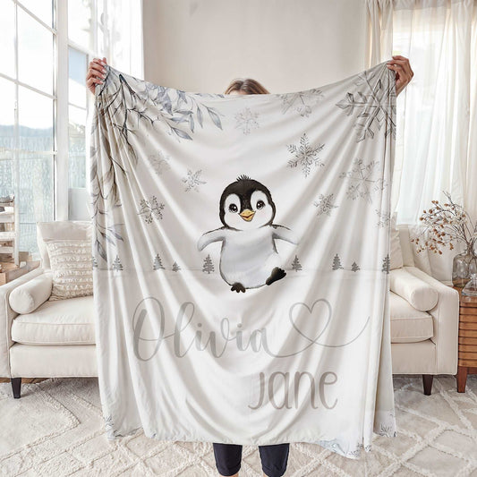 Baby Penguin Blanket