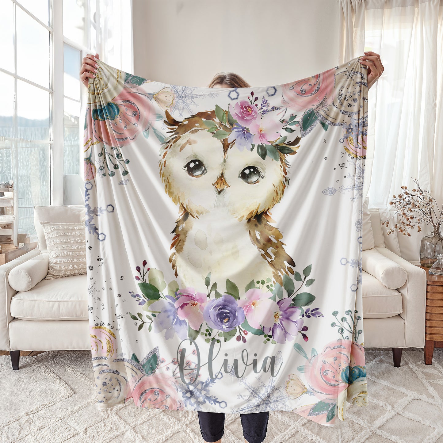 Owl Baby Blanket