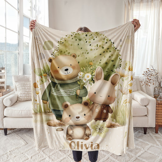 Forest Animals Blanket