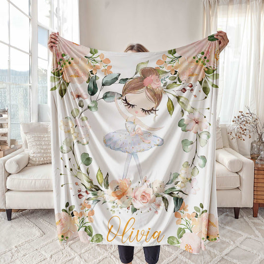 Ballet Girl Blanket