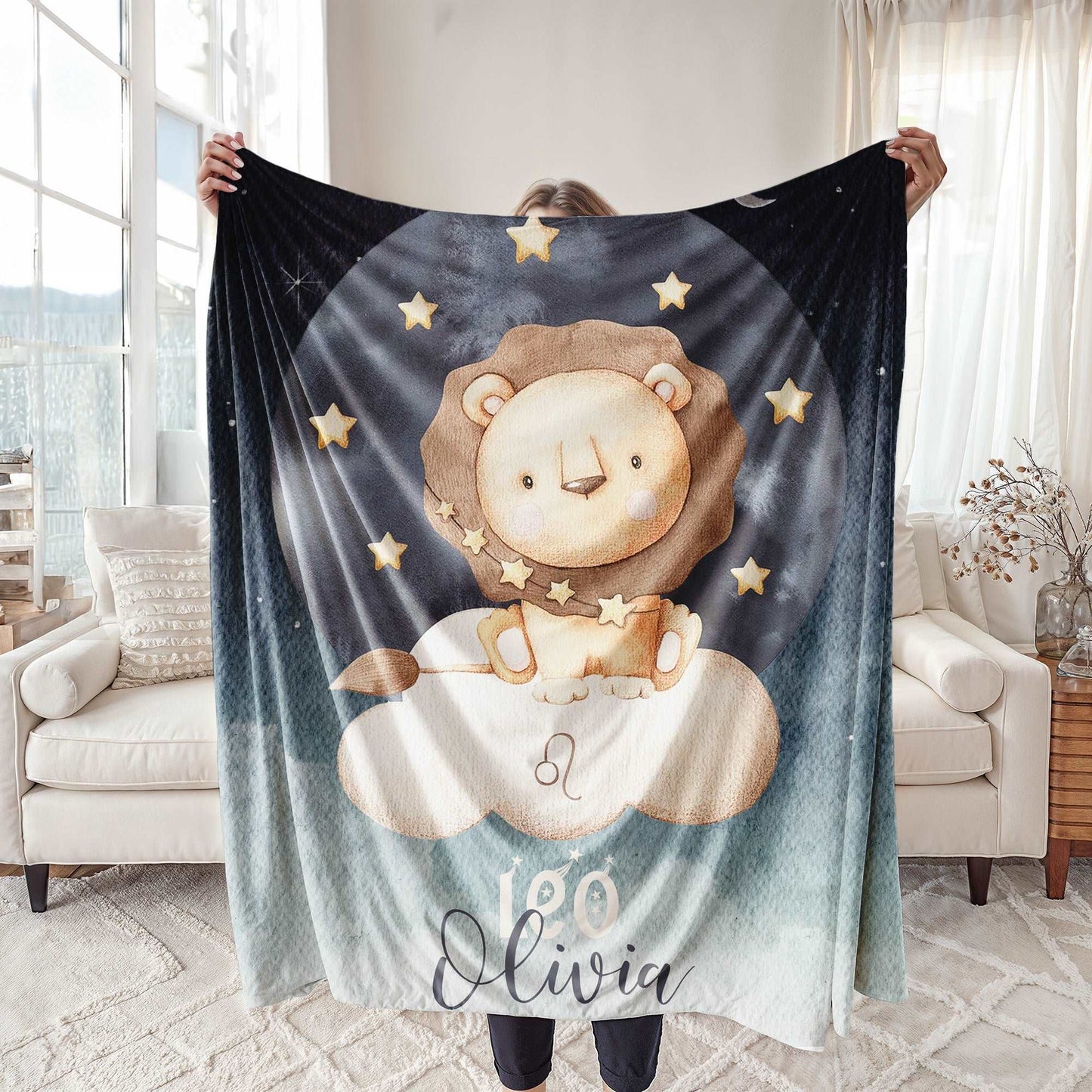 Leo Zodiac Blanket