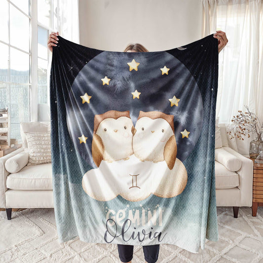 Gemini Zodiac Blanket