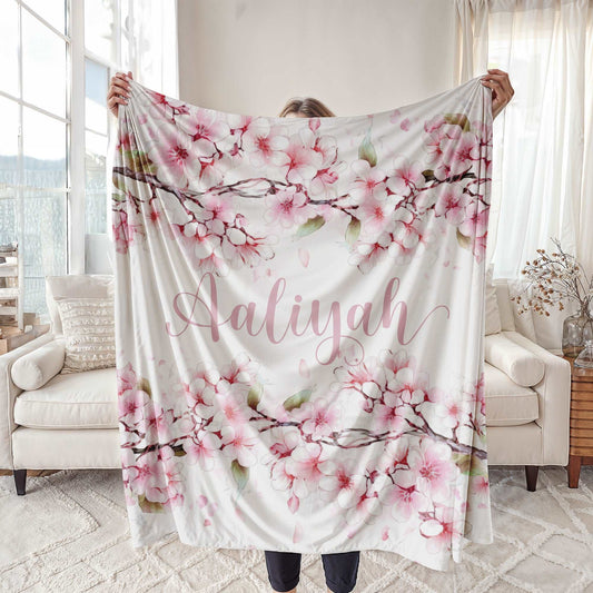 Cherry Blossom Blanket