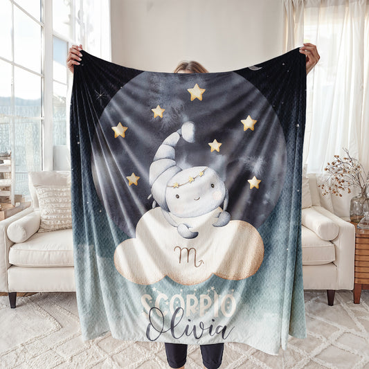 Scorpio Zodiac Blanket