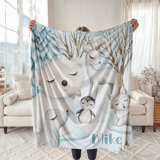 Arctic Animals Blanket