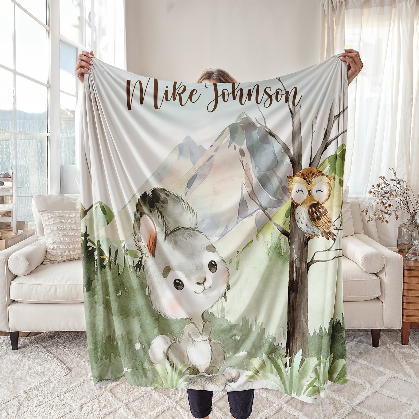 Mountain Bunny Blanket