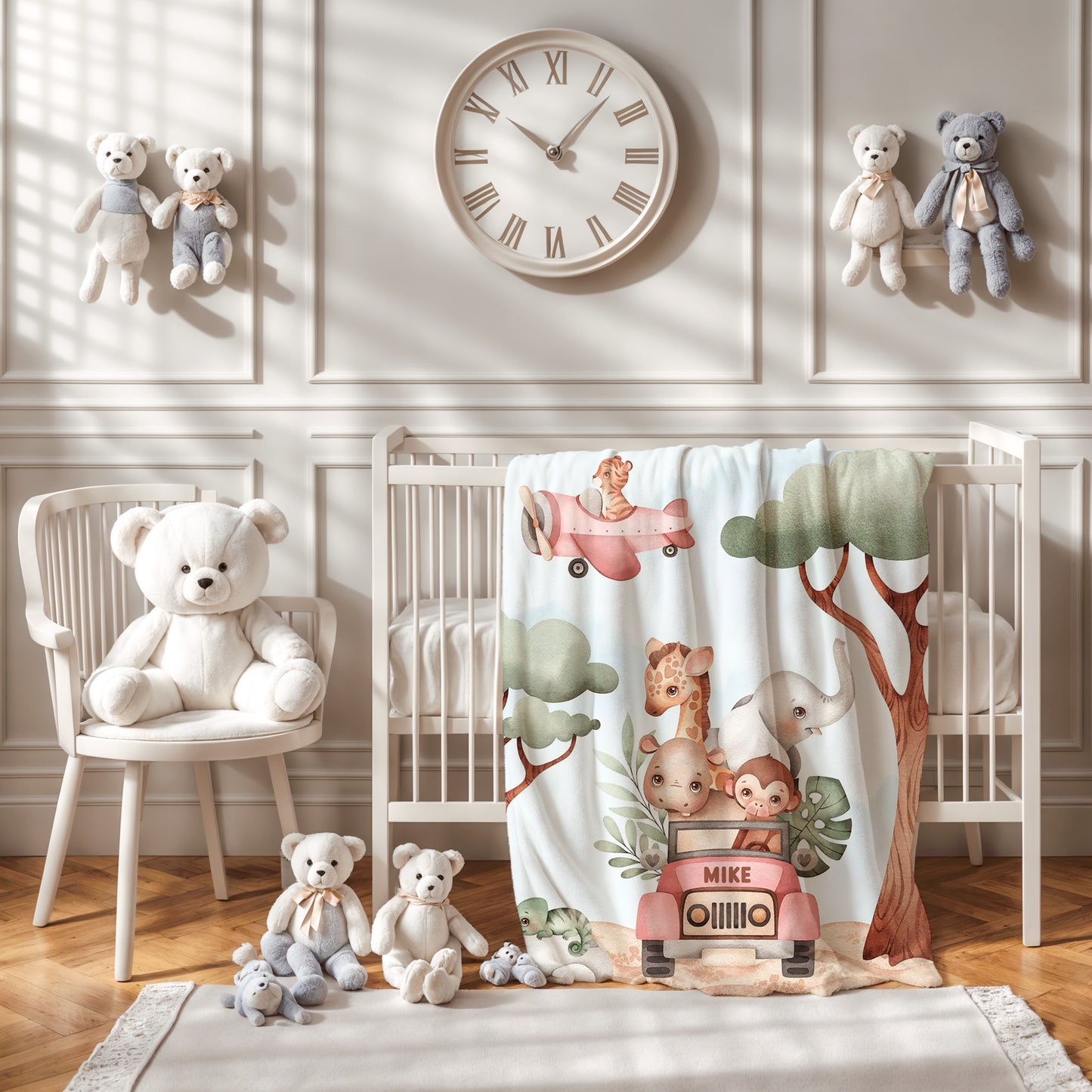 Animals In Car Blanket