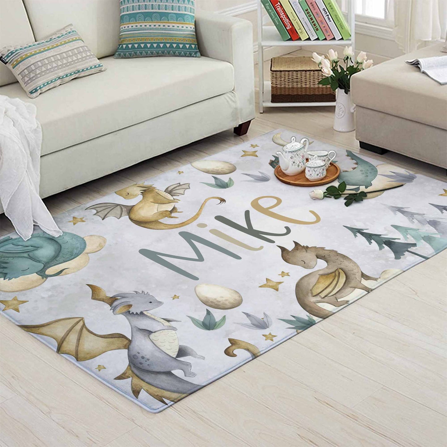 Dragon Nursery Rug
