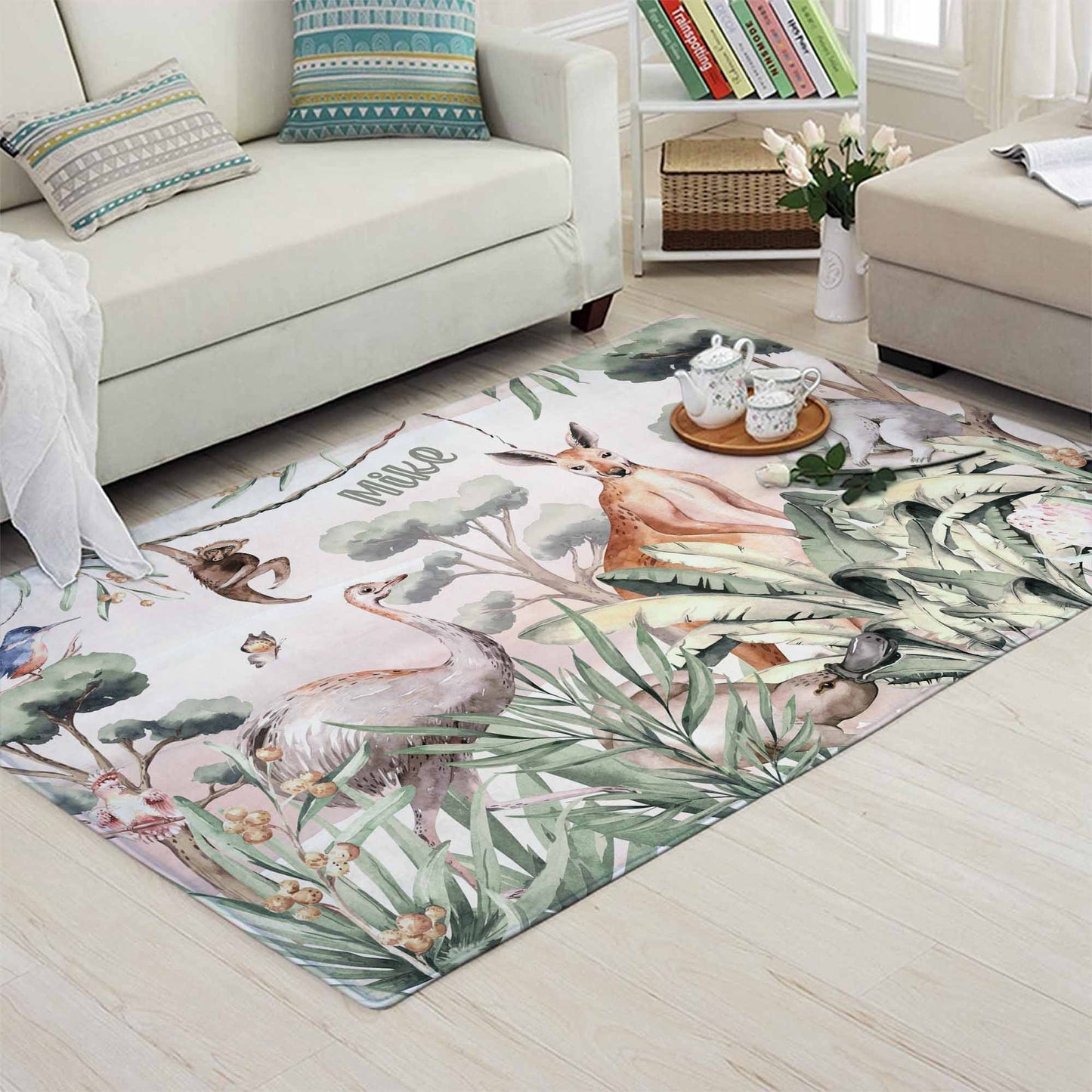 Australian Animals Playroom Rug