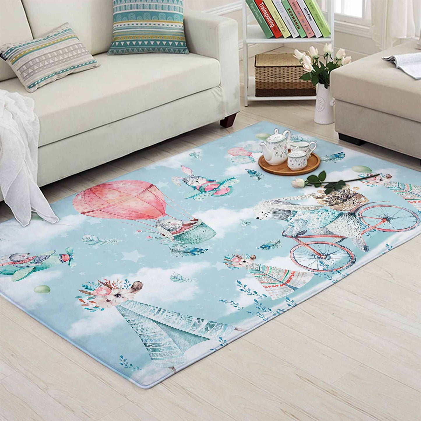 Little Bunny Playground Rug